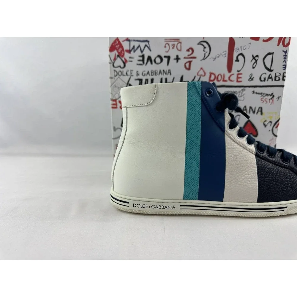 Dolce & Gabbana Saint Tropex High Sneakers Men's Size 10.5